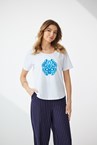 MELFI TEE - white (blu